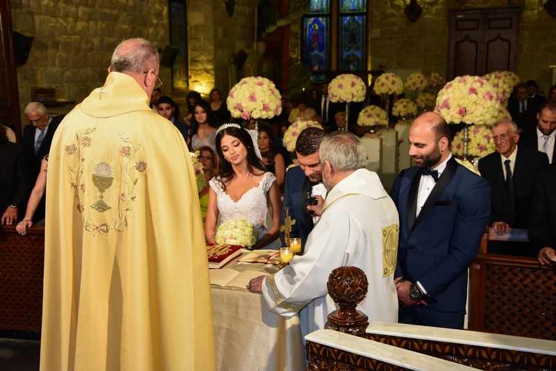 Wedding of Toni Chidiac and Joanna Khoury - Church